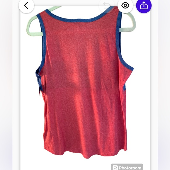 MLB by Campus Lifestyles. Texas Rangers tank top. Size large NWT - Picture 3 of 11